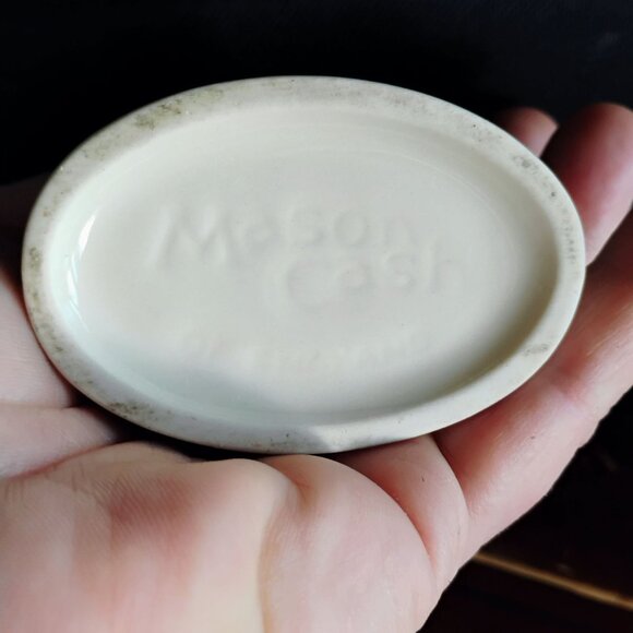 The Original Mason Cash Quality English Ceramic Mini Creamer Jug Syrup Pitcher - Picture 4 of 8